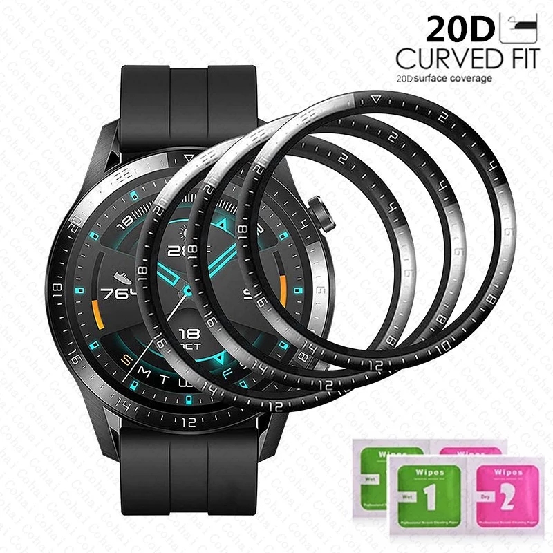 Titan Smartwatch Accessories - Gehard Glas Voor Huawei Horloge GT3