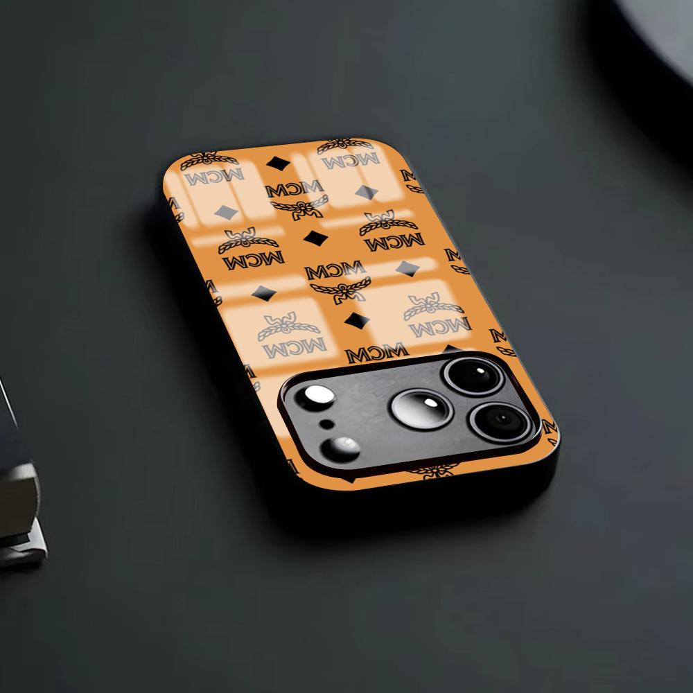Apple Iphone 15 - fashion M-mcm Telefoonhoesje voor iPhone 18