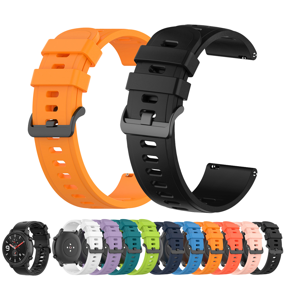 Xiaomi Smartwatch S4 Accessories - 22 mm siliconen slimme horlogeband voor