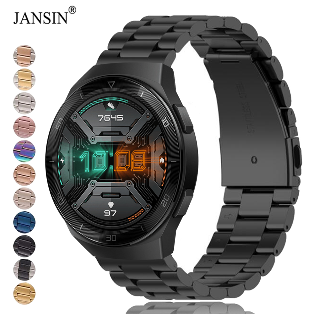 Titan Smartwatch Accessories - Stalen Band Voor Huawei Horloge Gt2e