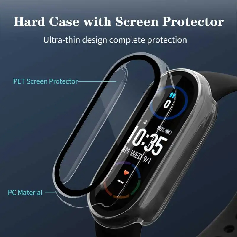 Gehard glas + pc-hoes voor Xia - Garmin Smartwatch Accessories recensie en prijs