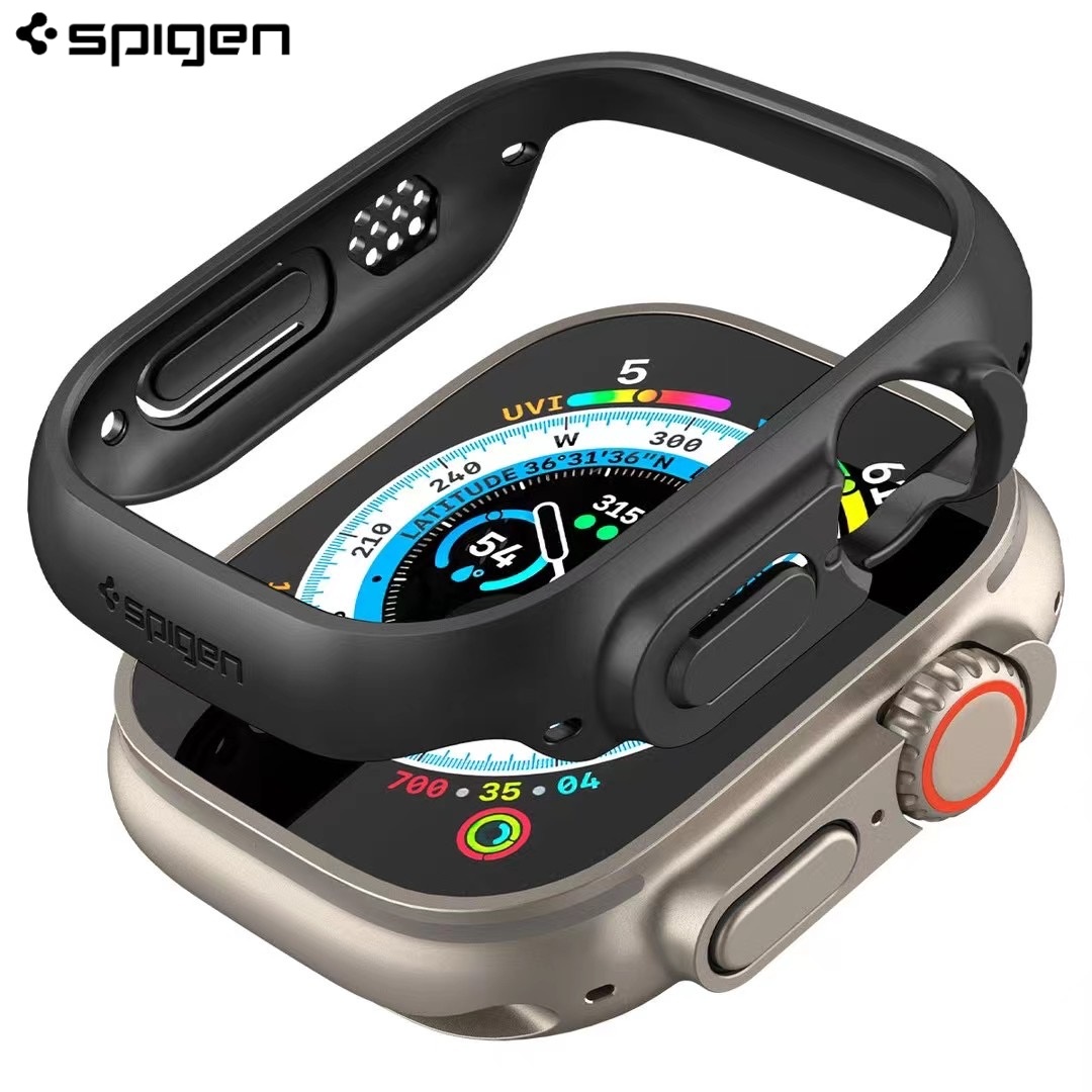 Spigen Thin Fit-hoes voor Appl - Watch Case Bumper recensie en prijs