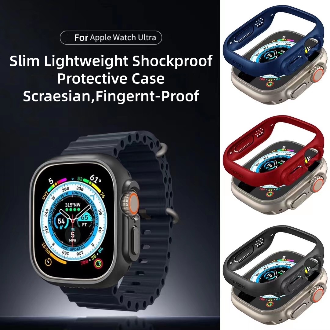 Spigen Thin Fit-hoes voor Appl - Watch Case Bumper recensie en prijs