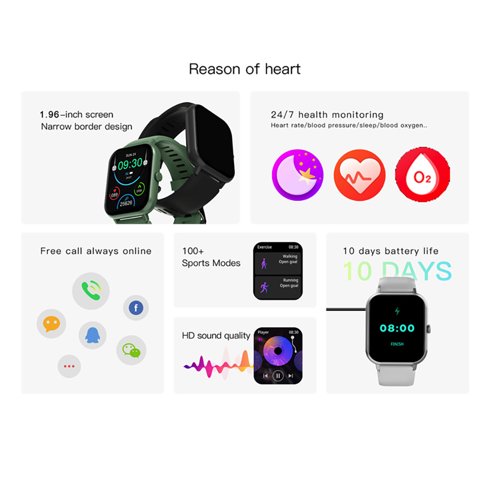 2023 Nieuwe Blue Tooth Call Vr - Smartwatch Faces recensie en prijs