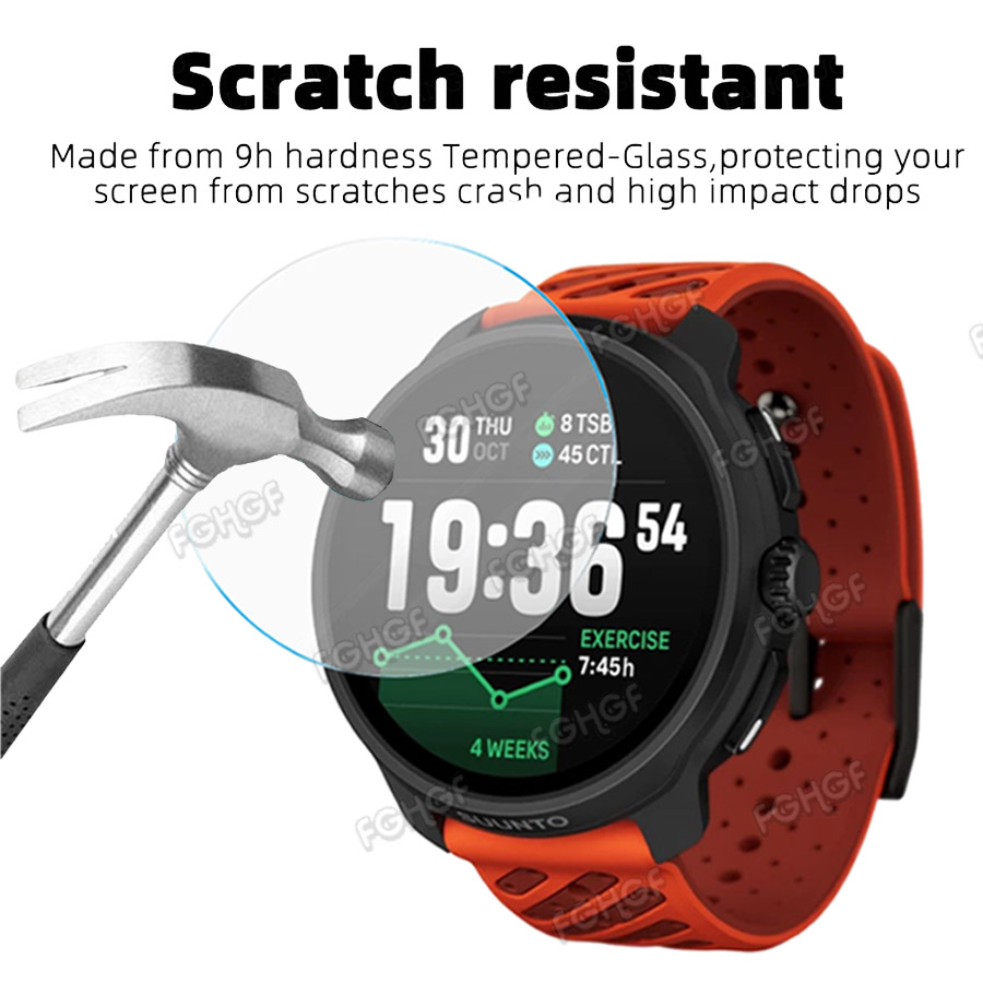 Gehard glas beschermfolie voor - Garmin Smartwatch Accessories recensie en prijs