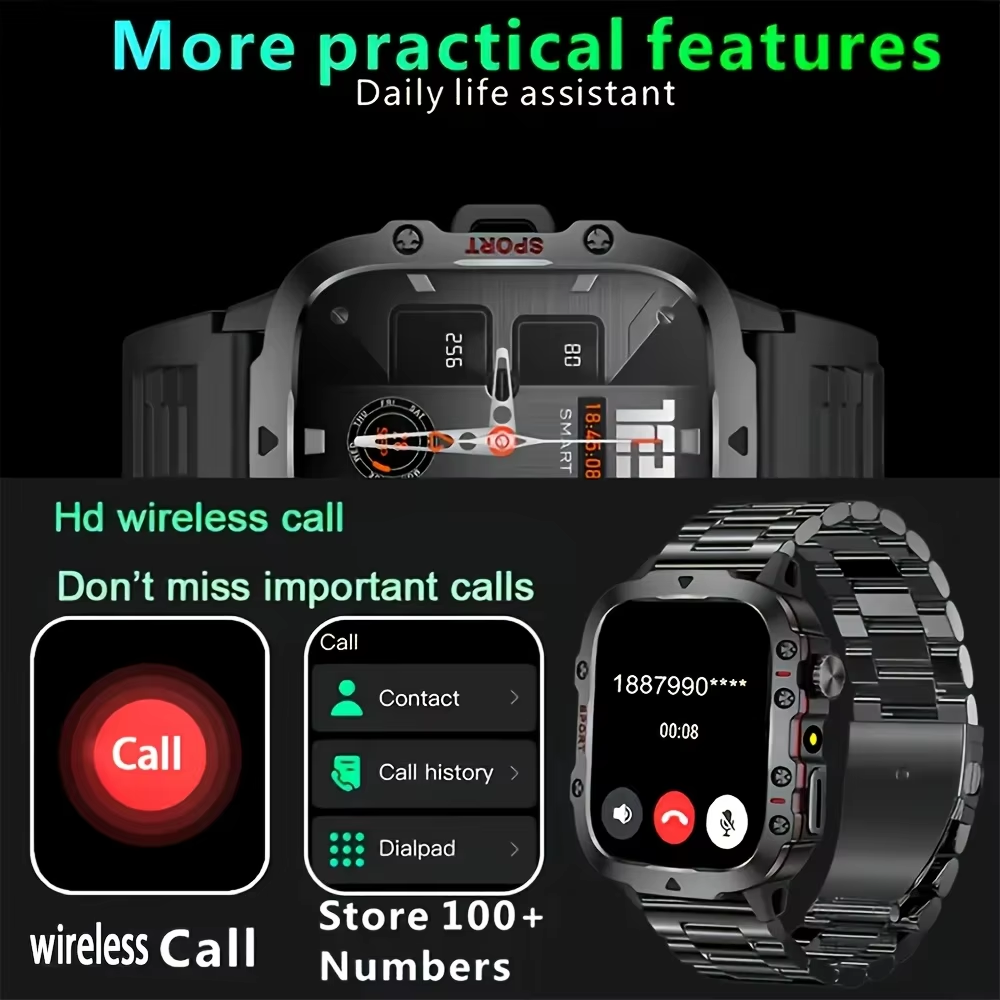 Smartwatch voor heren, 4,6 cm  - Smartwatch Faces recensie en prijs