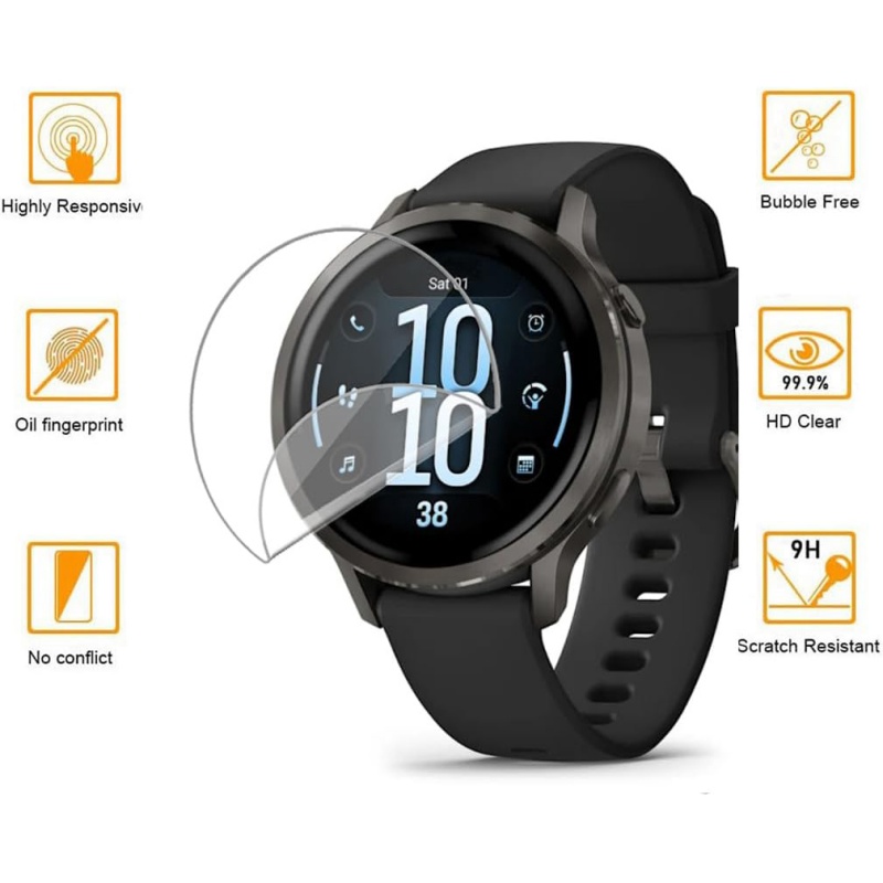 1-3 STKS Zachte Screen Protect - Garmin Smartwatch Accessories recensie en prijs